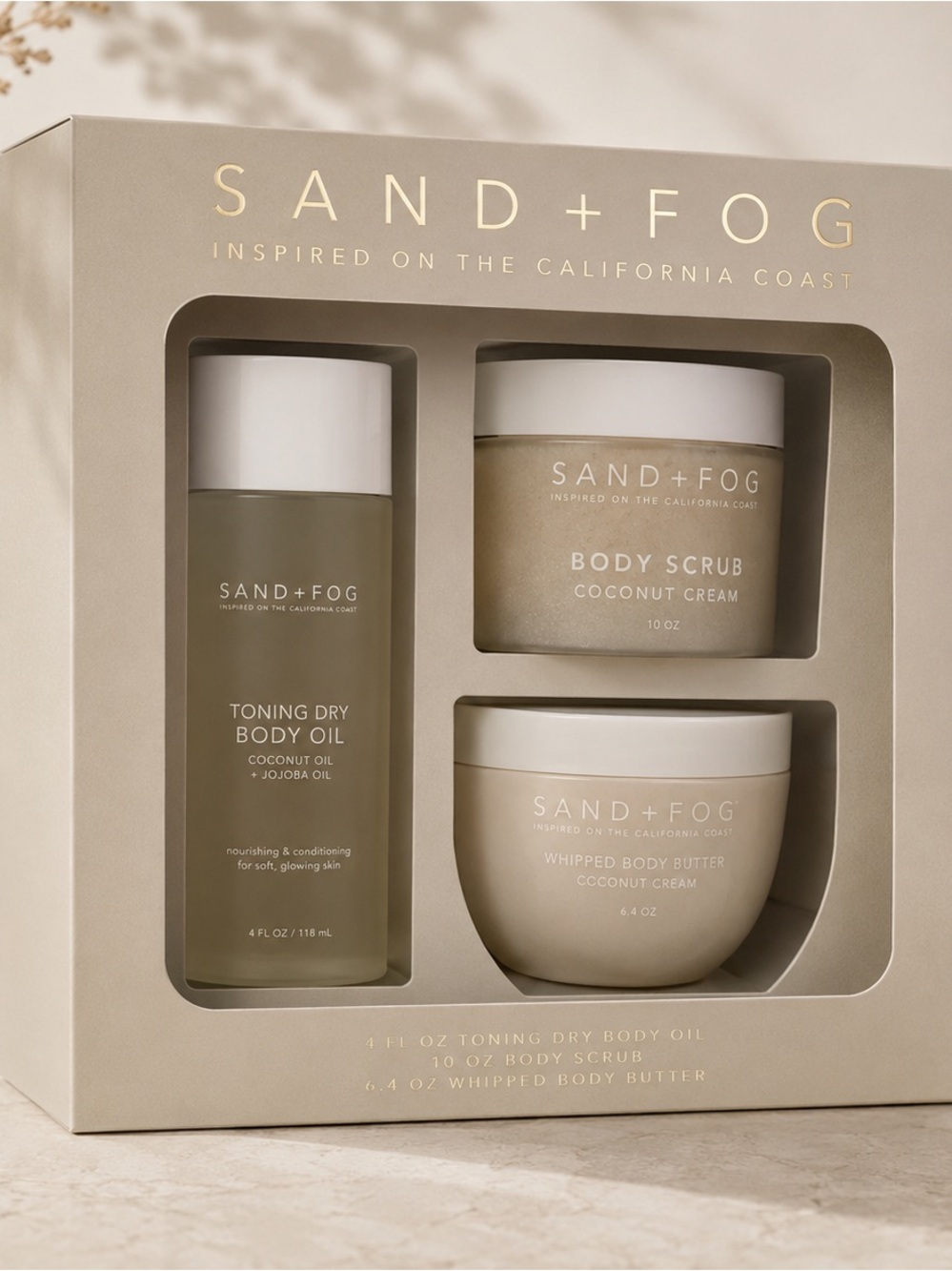 Sand + Fog Coconut Cream Set